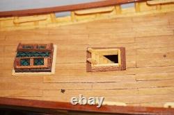 Vintage Aristo-craft 1815 Baltimore Clipper Quality Wood Ship Model! 175