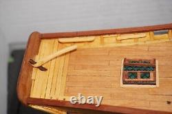 Vintage Aristo-craft 1815 Baltimore Clipper Quality Wood Ship Model! 175