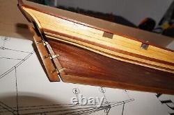 Vintage Aristo-craft 1815 Baltimore Clipper Quality Wood Ship Model! 175