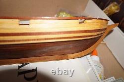 Vintage Aristo-craft 1815 Baltimore Clipper Quality Wood Ship Model! 175