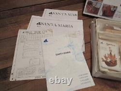 Vintage Artesania Latina SANTA MARIA 1492 Scale 165 Model Boat Ship