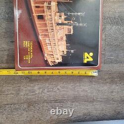 Vintage Artesania Latina Wood model ship King of Mississippi 150 Open Box