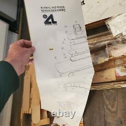 Vintage Artesania Latina Wood model ship King of Mississippi 150 Open Box