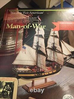 Vintage Authentic Models Holland WAR BRIG'FAIR AMERICAN' 1780 MAN-O-WAR NEW