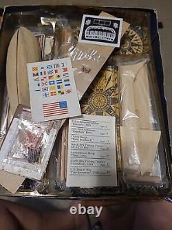 Vintage Authentic Models Holland WAR BRIG'FAIR AMERICAN' 1780 PRE-OWNED UNBUILT