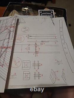 Vintage Authentic Models Holland WAR BRIG'FAIR AMERICAN' 1780 PRE-OWNED UNBUILT