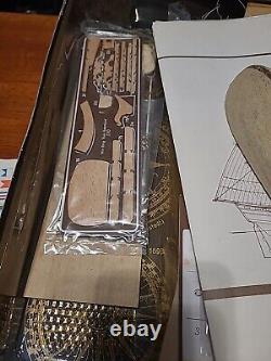 Vintage Authentic Models Holland WAR BRIG'FAIR AMERICAN' 1780 PRE-OWNED UNBUILT