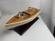 Vintage Berkeley Designs Chris Craft Cruiser Wooden Model Boat Nice Look