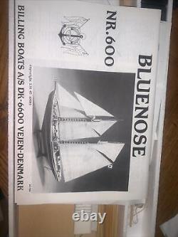Vintage Billing Boats Bluenose II Serie 600 Model Kit