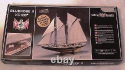 Vintage Billing Boats Bluenose II Series 600 Wood Model Kit Denmark, BB600