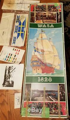 Vintage Billings Boats #491 Fittings For Wasa 1628 Wood Model Sealed Kit! Rare