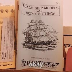 Vintage Blue Jacket Wood Ship Cabot USA brig Model Kit Premium Britannia 1775