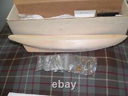 Vintage Bluejacket Ship Crafters'Bluenose' Fishing Schooner Wooden Boat Kit, Mo