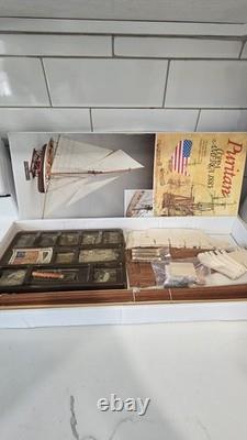 Vintage C MAMOLI MV43 Puritan American Ship Model Kit 1/50 Scale UNUSED Italy