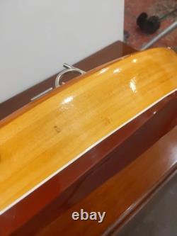 Vintage Chris Craft Barrel Back Wooden Model Speed Boat Seacraft Gallery Yacht