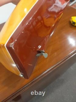 Vintage Chris Craft Barrel Back Wooden Model Speed Boat Seacraft Gallery Yacht