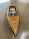 Vintage Chris Craft Style Wooden Model 40s 50s Speed Boat Great Decor 19 Inch L