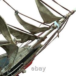 Vintage Cutty Sark Wood Large Model Ship Whaling Clipper Pirate Sea Coastal