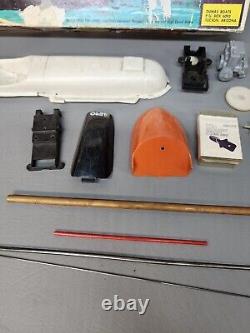 Vintage Dumas MISS THRIFTWAY U-60 Mahogany Hydro Plane Race Boat Model Kit A