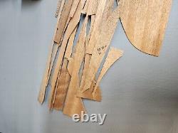 Vintage Dumas MISS THRIFTWAY U-60 Mahogany Hydro Plane Race Boat Model Kit A