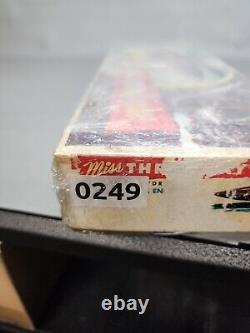 Vintage Dumas MISS THRIFTWAY U-60 Mahogany Hydro Plane Race Boat Model Kit A