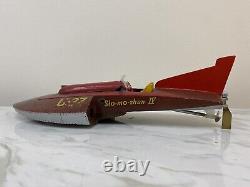 Vintage Dumas Slo-mo-shun IV U-27 Hydroplane Wood Model 14 built 1950 Ted Jones