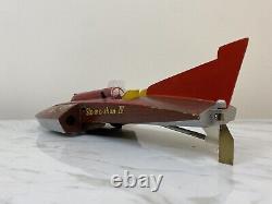 Vintage Dumas Slo-mo-shun IV U-27 Hydroplane Wood Model 14 built 1950 Ted Jones