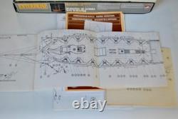 Vintage Enterprise Maryland 1799 War Ship Constructo 80809 Wooden Model Ship Kit