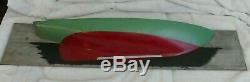 Vintage Half Hull Boat Model. THIS IS THE REAL ITEM! Very Collectible