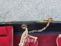 Vintage Italian Gondola Replica Model Venice Italy Wooden Boat Handmade 40 Long