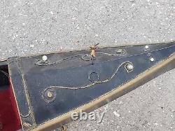 Vintage Italian Gondola Replica Model Venice Italy Wooden Boat Handmade 40 Long