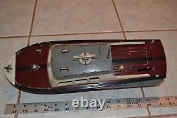 Vintage Ito Boat Model Harbor Patrol 16 Vintage Battery Operated Toy Boat