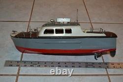 Vintage Ito Boat Model Harbor Patrol 16 Vintage Battery Operated Toy Boat