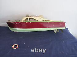 Vintage Ito Miss Sakura Wooden Toy Cabin Cruiser