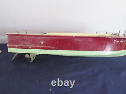 Vintage Ito Miss Sakura Wooden Toy Cabin Cruiser