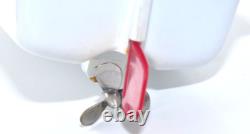 Vintage Lucky Toy Japan Power Boat Battery Operated Wooden Deck Model Works Well