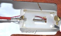 Vintage Lucky Toy Japan Power Boat Battery Operated Wooden Deck Model Works Well