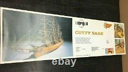 Vintage Mantua Model Cutty Sark Model #789 Boat Kit #678