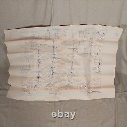 Vintage Marine Models'Charles W. Morgan' Solid Hull Wood Ship Model NIOB USA