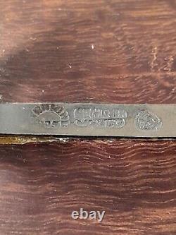 Vintage Mexico Sterling Silver USS Constitution Model Ship Ltd 64/500 Wood Base