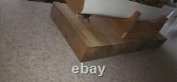 Vintage Mid 20th century wooden model electric boat