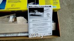 Vintage Midwest Boothbay Lobster Boat R/C Balsa Model Boat Kit No. 964 30 Hull