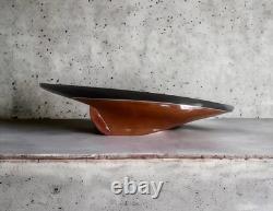 Vintage Model 35 Inch Wood Wooden Yacht Sailboat Boat