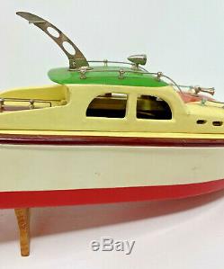 Vintage Model Motor Boat ITO Japan Wood Original Box Miss Great Lakes TMY 192397