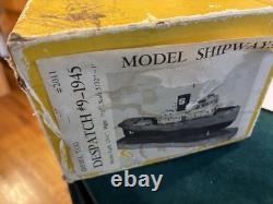 Vintage Model Shipways Bogota Despatch No. 9 -1945 Diesel Tug Wood Model UNUSED