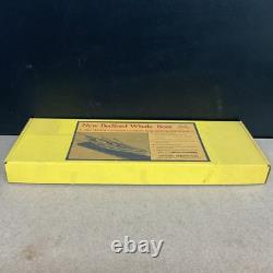 Vintage Model Shipways New Bedford Whale Boat 1850-1870 Wooden 116 Scale Model