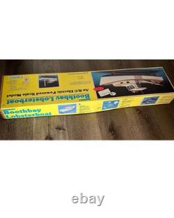 Vintage NOS Midwest Boothbay Lobster Boat Kit #964 30in RC Balsa Unbuilt