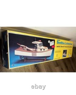 Vintage NOS Midwest Boothbay Lobster Boat Kit #964 30in RC Balsa Unbuilt