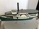 Vintage Onnalinda Wooden Model Boat 24 Long In Great Condition