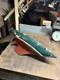 Vintage Old Rare Hand Made Folk Art Scale Model Wood Pond Sail Boat Ship Toy Usa